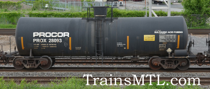 Car/wagon PROX28093 left side / coté gauche